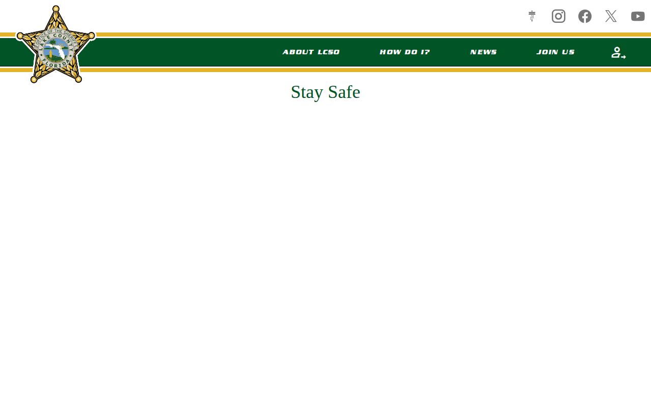 Lake County Sheriff's Office VINELink release notification handoff