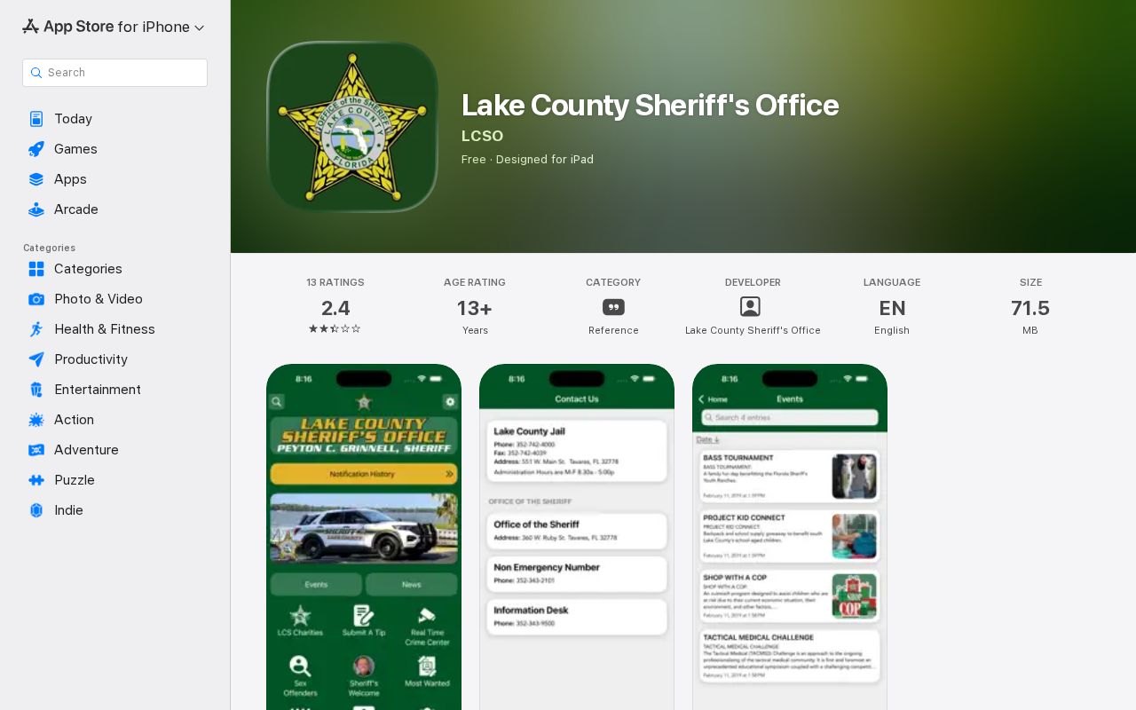 Lake County released booking photo app access limits